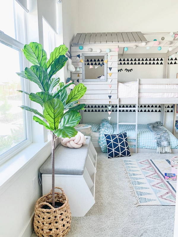 baby bedroom bunk-bed