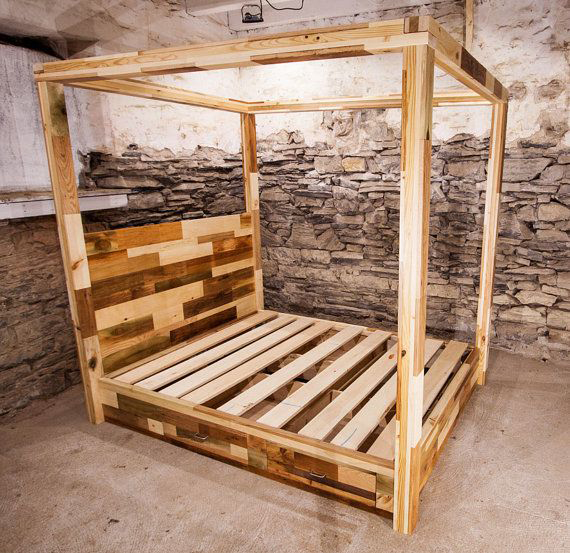 diy pallet bed history