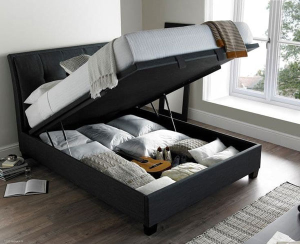 a bedroom pallet-bed-as-a-hiding-place
