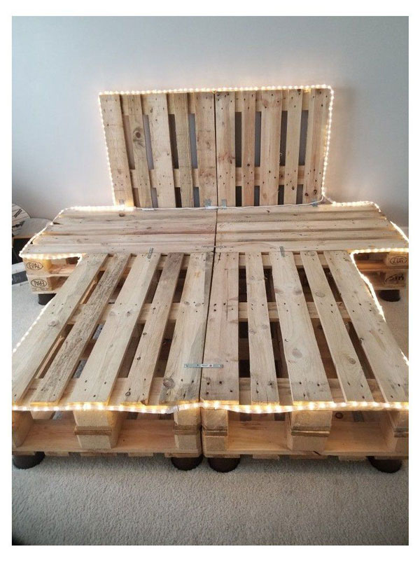 lighting queen-size-pallet-bed