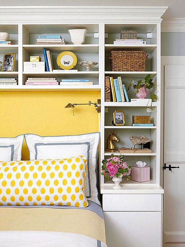 Use-wall-shelves-in-a-Small-bedroom-decorating-ideas-on-a-budget