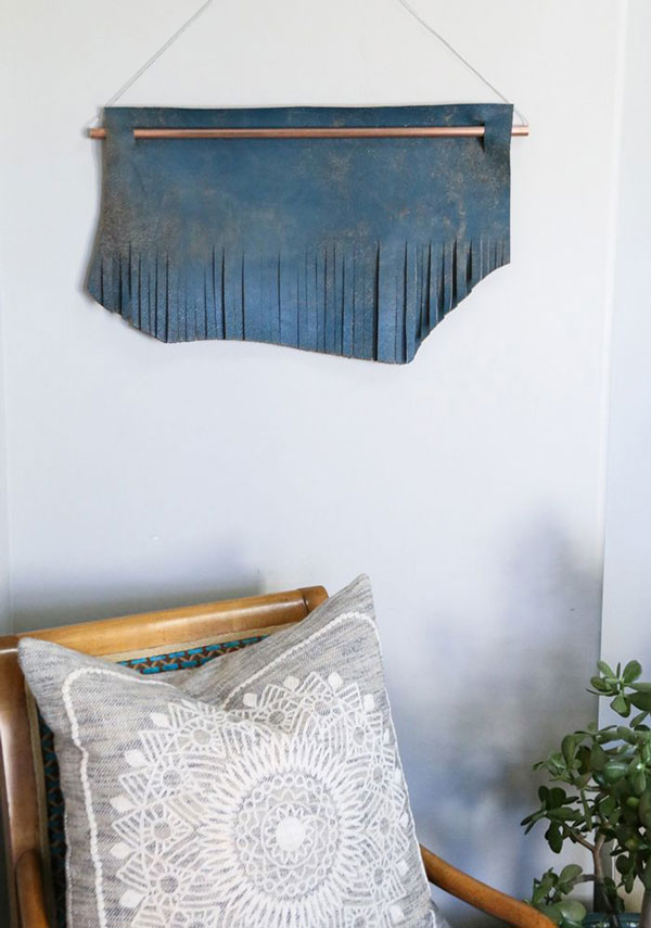 Yarn-Wall-Hanging-with-leather