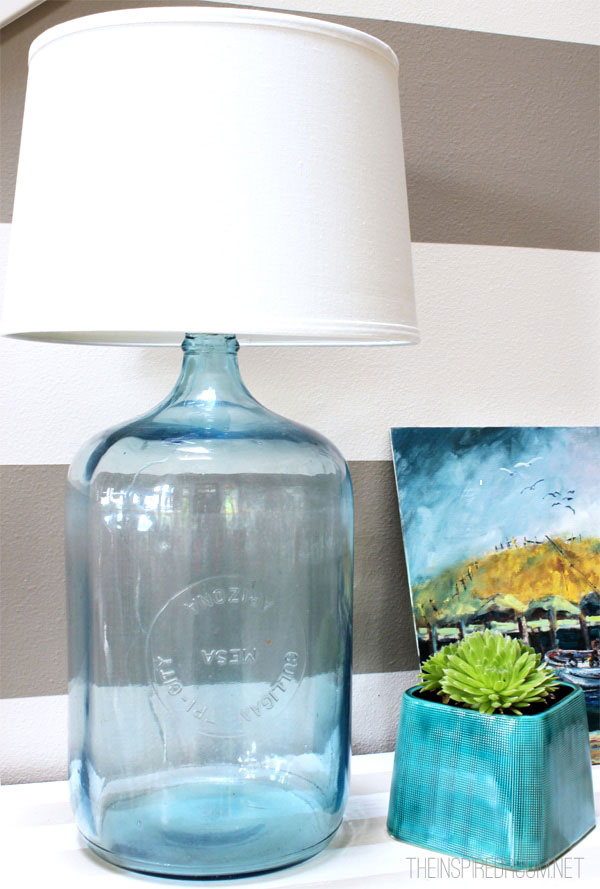 bottle lamp diy