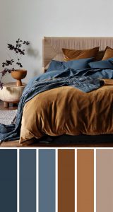 brown-and-blue-bedroom