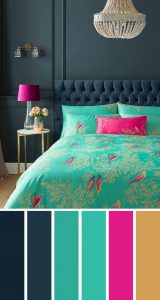 combination-of-blue-and-green-bedroom