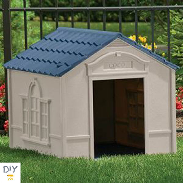 Diy-dog-house-The-doghouse-roof