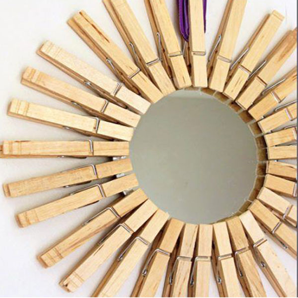 mirror-frame-with-a-clothespin