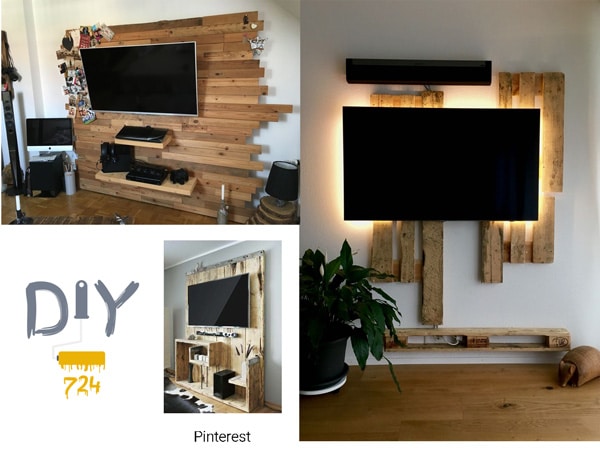 pallet tv stand