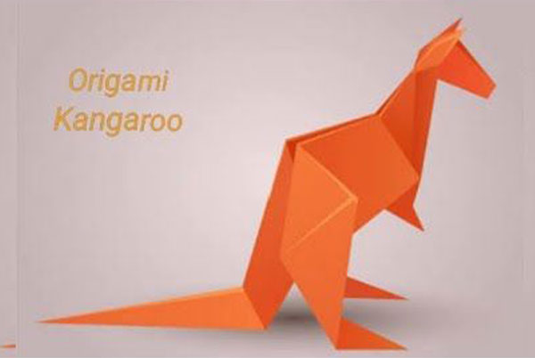 Origami-Kangaroo