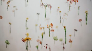 DIY-Flower-wall-bedroom