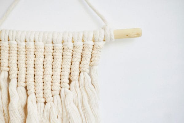 Macramé wall hangings