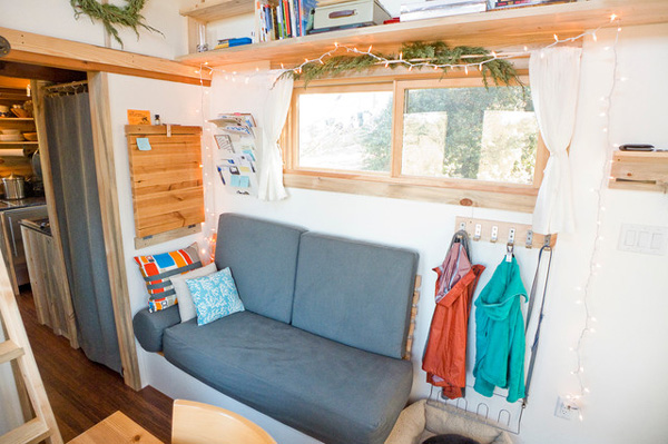 No large lights for tiny home