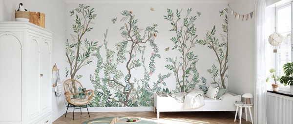 nature bedroom murals ideas