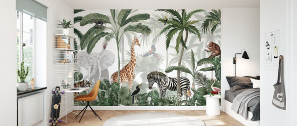 nature ideas for bedroom murals