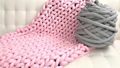 DIY-chunky-knit-blankets
