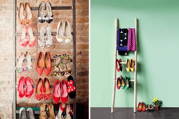 Ladder-shoe-rack