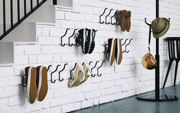 modern-shoe-rack-on-white-wall