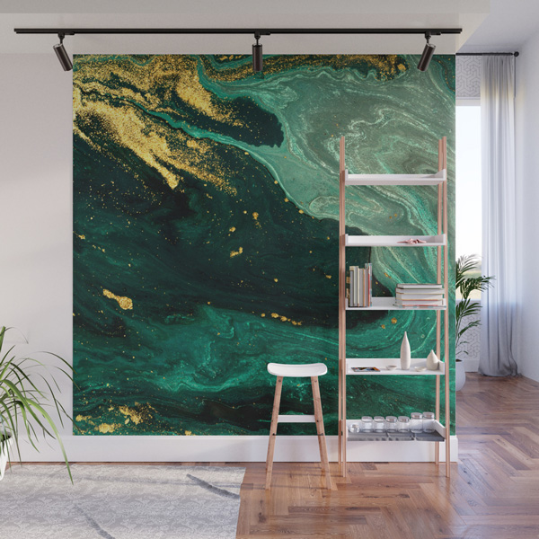 decorating home with pouring painting on canvasring