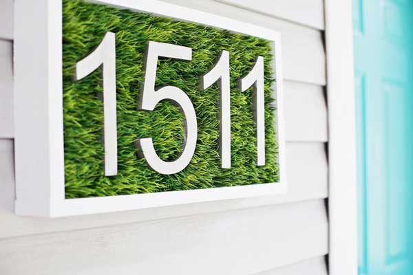 DIY-House-Number-Sign