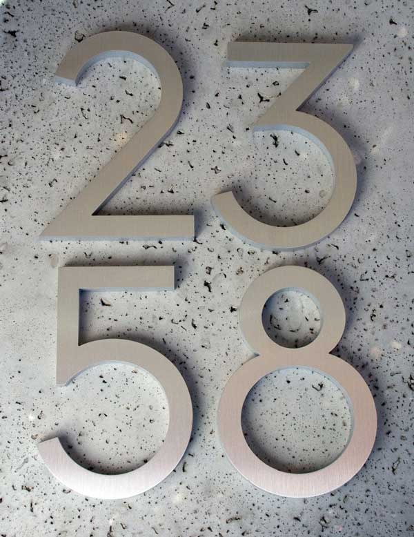 stainless-steel-house-numbers